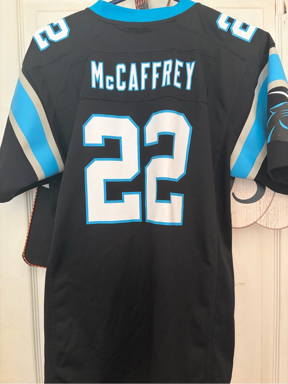 NFL On-Field XL Jersey Collar in Teal and Black - Picture 1 of 4